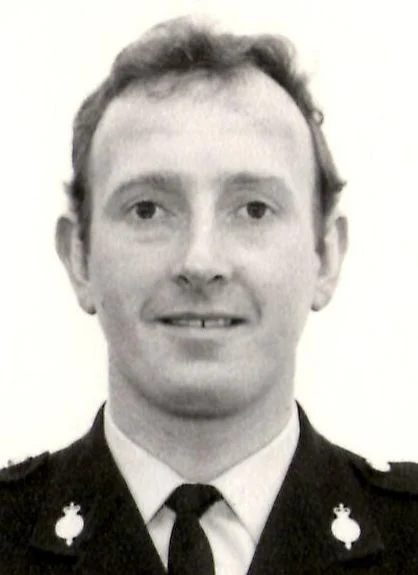 Colin Deacon in uniform