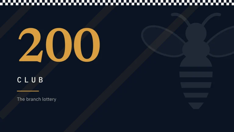 The Manchester & District NARPO 200 Club — the branch lottery
