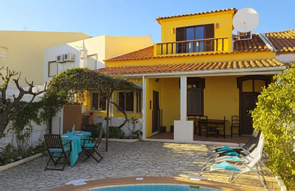Four to five bedroom town house at Vila Nova de Cacela on the eastern Algarve