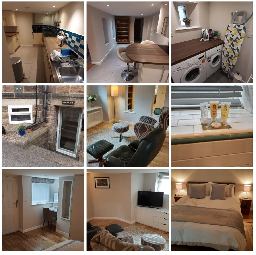 The Garden Flat, a self-contained apartment in the centre of Harrogate