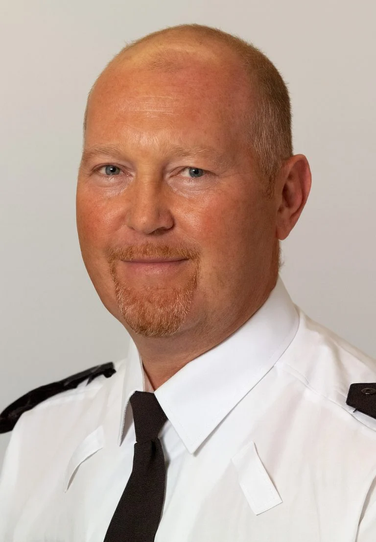 Superintendent John Berry in uniform