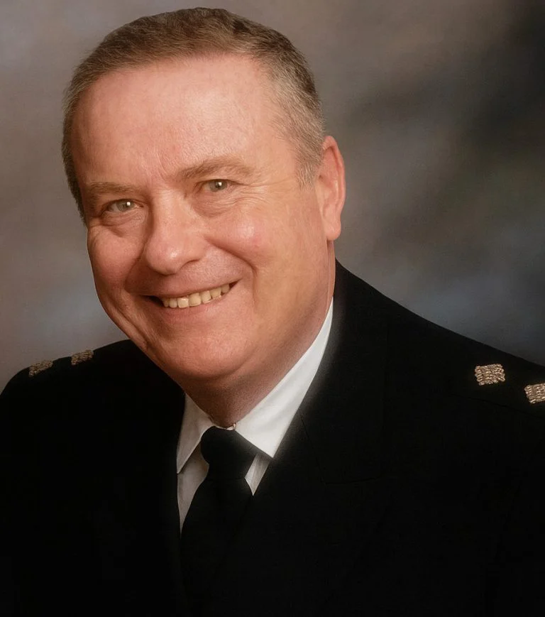 Inspector John Hanton in uniform
